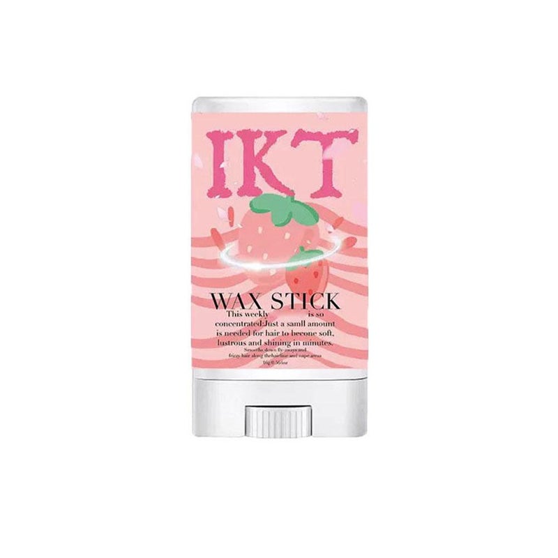 IKThairwaxstick hair wax stick for styling and tidying up stray hairs, avocado matte finish, long-lasting hold, wholesale.